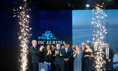 MSC CRUISES OFFICIALLY NAMES ITS NEWEST FLAGSHIP, MSC EURIBIA