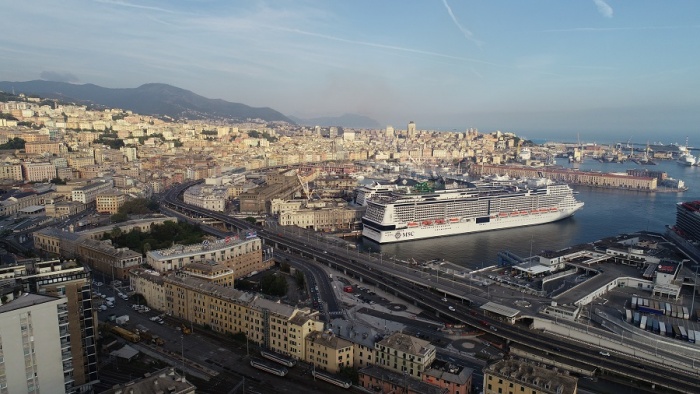 MSC Grandiosa departure sees cruise sector return in Europe