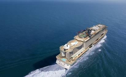 MSC Seaview celebrates float out in Italy
