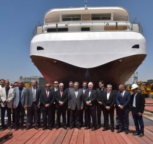 VIKING MARKS FLOAT OUT OF NEWEST EGYPT SHIP