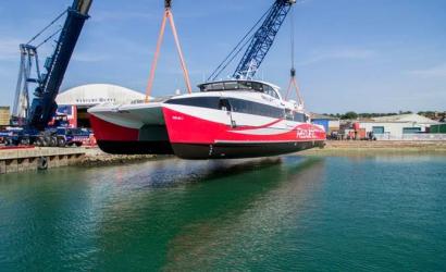 Red Jet 7 takes to water for first time