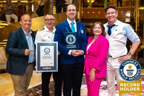 Princess Cruises Celebrates National Margarita Day by Breaking The GUINNESS WORLD RECORDS™ Title
