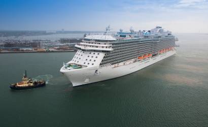 Royal Princess arrives in Southampton ahead of launch