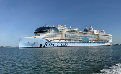 ROYAL CARIBBEAN’S ICON OF THE SEAS SETS SAIL FOR THE FIRST TIME
