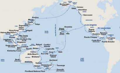 Princess Cruises Unveils 2027 World Cruise Grand Circle Pacific Voyage