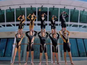 Hapag-Lloyd Cruises brings high-performance Australian acrobatics on board