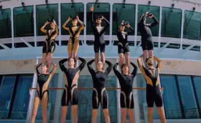 Hapag-Lloyd Cruises brings high-performance Australian acrobatics on board