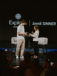 JANNIK SINNER JOINS GUESTS ONBOARD EXPLORA III FOR HER MEDITERRANEAN PRELUDE JOURNEY