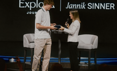 JANNIK SINNER JOINS GUESTS ONBOARD EXPLORA III FOR HER MEDITERRANEAN PRELUDE JOURNEY