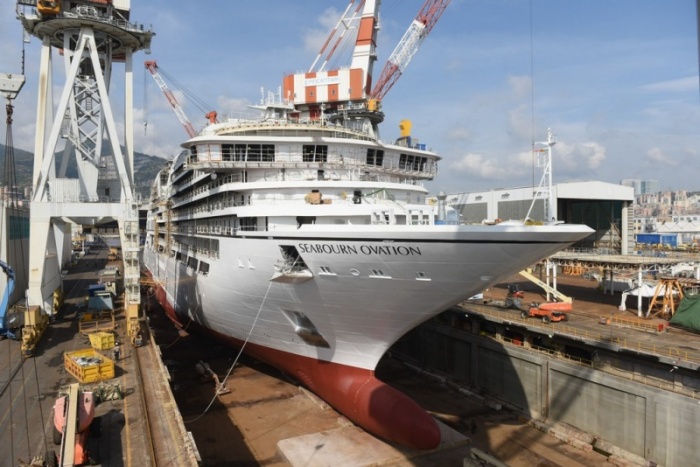 Seabourn Ovation completes sea trials ahead of April launch