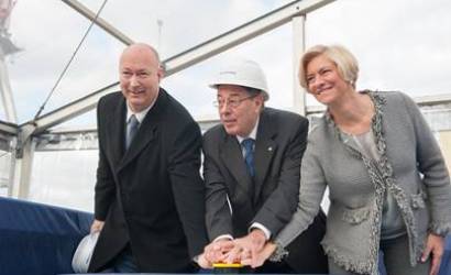Keel laying ceremony for Seabourn Ovation takes place ahead of 2018 launch
