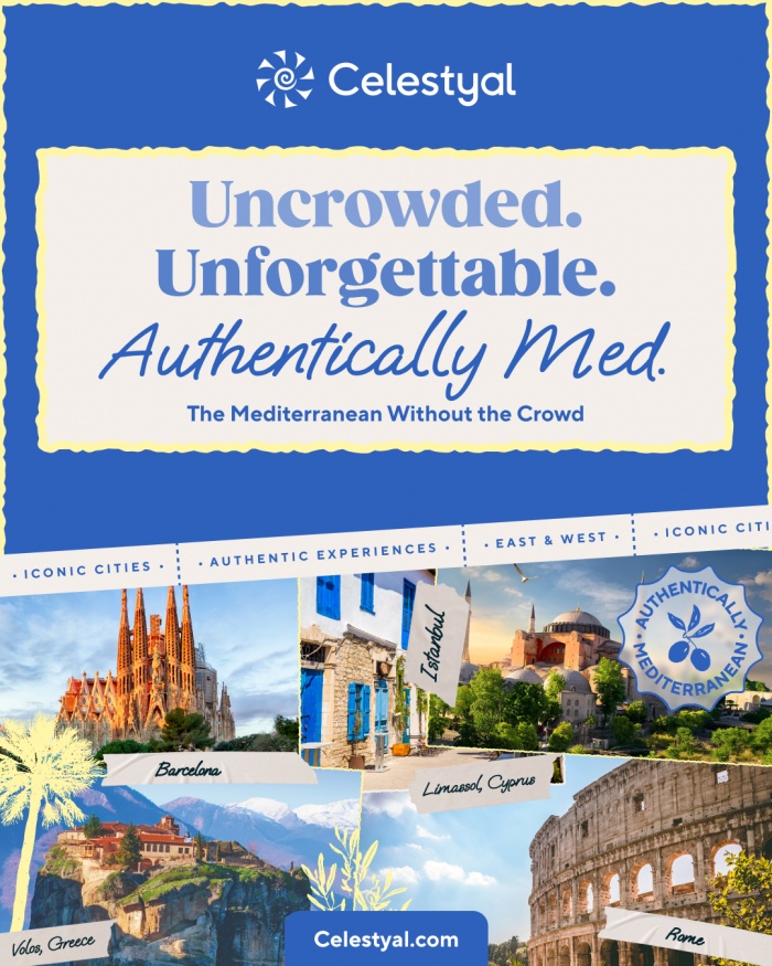 Celestyal launches ‘Uncrowded, Unforgettable, Authentically Med’ winter ...