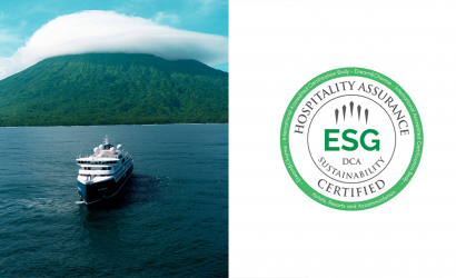SH Minerva became the first cruise ship in the world to receive the DCA ESG Certification