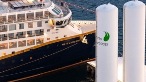Havila Polaris Fills Tanks With Biogas Ahead of Historic Voyage
