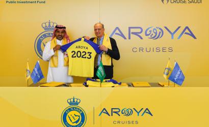 AROYA Cruises announces its three-year Gold Sponsorship agreement of Al Nassr Football Club