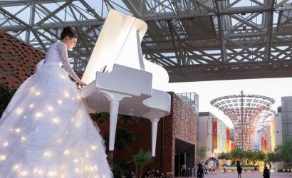 Flying Piano takes music to new heights at Expo 2020