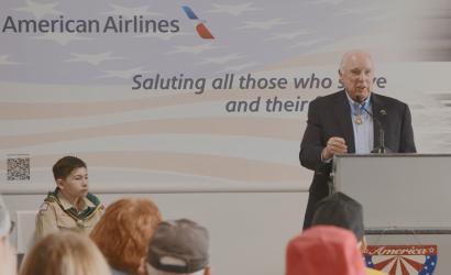 American Airlines celebrates 250,000th veteran to participate in Honour Flight Programme