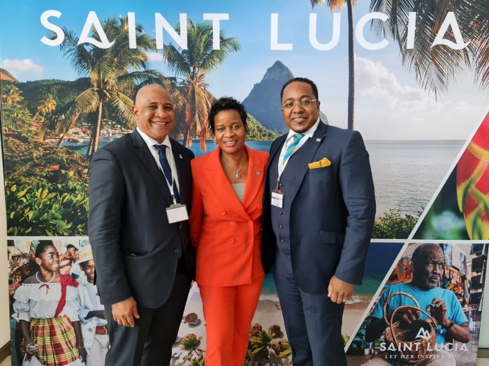 Saint Lucia Tourism Authority arrives at Expo 2020