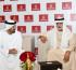 Emirates receives Sheikh Nahyan bin Mubarak Al Nahyan at ATM stand