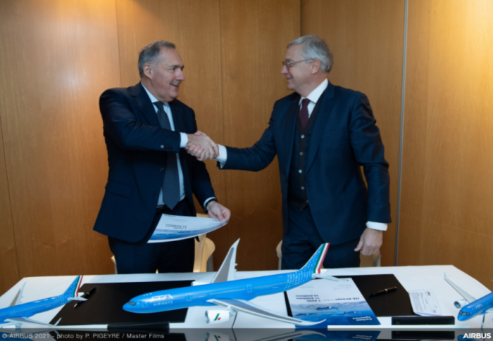 ITA Airways looks to the future with Airbus order