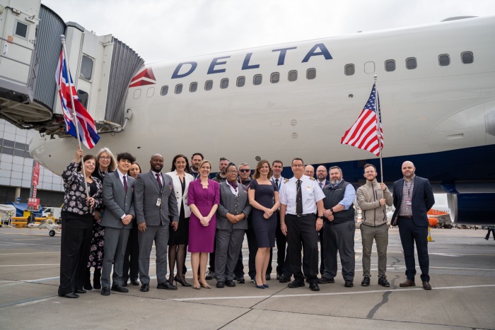 Delta Air Lines returns to London Gatwick after 15 years absence