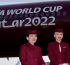 Qatar Airways delights attendees at Farnborough with Boeing 777 FIFA World Cup livery
