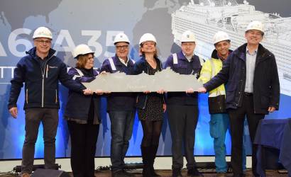 Royal Caribbean begins construction on sixth Oasis Class vessel
