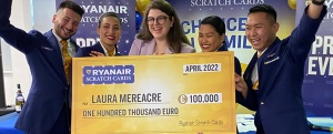 Lucky Ryanair customers scoops €100k