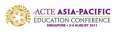 ACTE Asia-Pacific Education Conference 2011