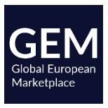 Global European Marketplace (GEM) 2019