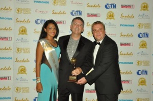 Rovia honoured at 2013 World Travel Awards