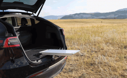 Space Innovations Labs Tail Table makes road trips so much better!