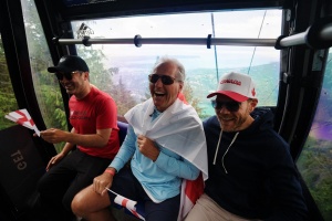 Canada takes football fans beyond the stadium with mountaintop World Cup watch party