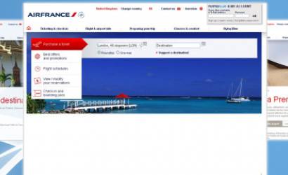 Air France enhances website