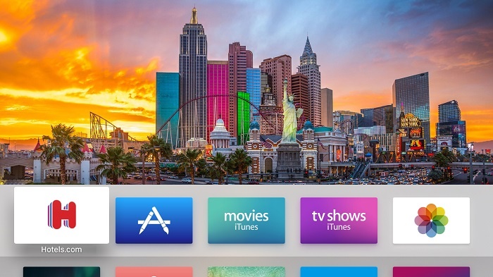 Hotels.com joins Apple TV