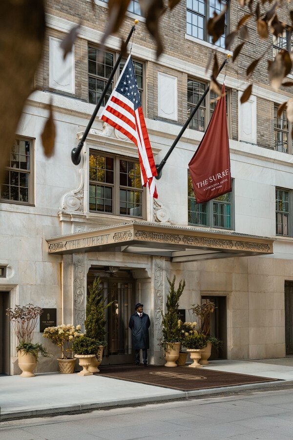 THE SURREY, A CORINTHIA HOTEL OPENS ON NEW YORK CITY’S UPPER EAST SIDE