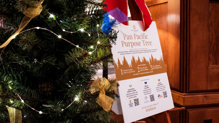Pan Pacific Whistler debuts the ‘Purpose Trees’ program this holiday season