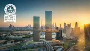 One Za’abeel achieves the Guinness World Records™ title for the ‘Longest Cantilevered Building’