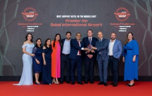 Premier Inn Dubai International Aiport awarded Best Airport Hotel in the Middle East