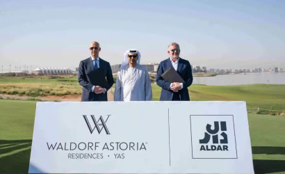 Aldar Partners with Hilton to Develop Yas Island’s First Branded Residences Under Waldorf Astoria