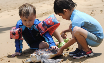 Anantara Hotels and Resorts Lends Nature a Helping Hand with Annual Turtle and Bamboo Shark Release
