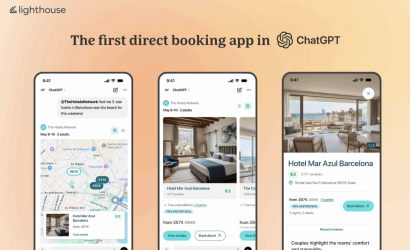 The first direct booking app for hotels launches in ChatGPT, powered by Lighthouse