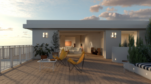 Between sky and sea; a 260 m² work of art by Atelier Saint-Lazare, overlooking the Mediterranean.