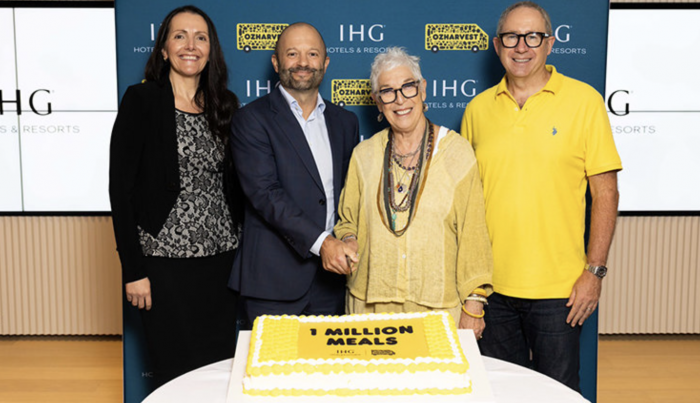 IHG Hotels & Resorts und OzHarvest überschreiten den Meilenstein von einer Million Mahlzeiten | Nachricht