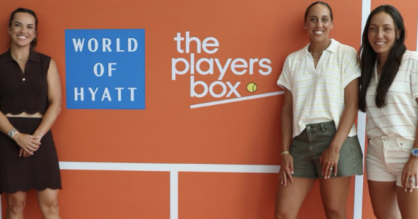 World of Hyatt takes center court with The Player’s Box hosts