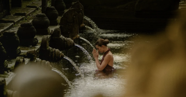 The Melukat Water Blessing