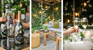 Experience the new Perrier-Jouët Champagne Terrace and Arts Afternoon Tea at The Hari, Belgravia