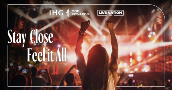 IHG One Rewards Partners with Live Nation Asia across the Greater China region