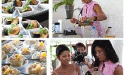 Mom Tri’s Villa Royale in Phuket Thailand welcomed celebrity raw food chef and author Ani Phyo