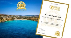 Radisson Blu Resort & Spa, Malta Golden Sands awarded as Malta’s Leading Resort 2024